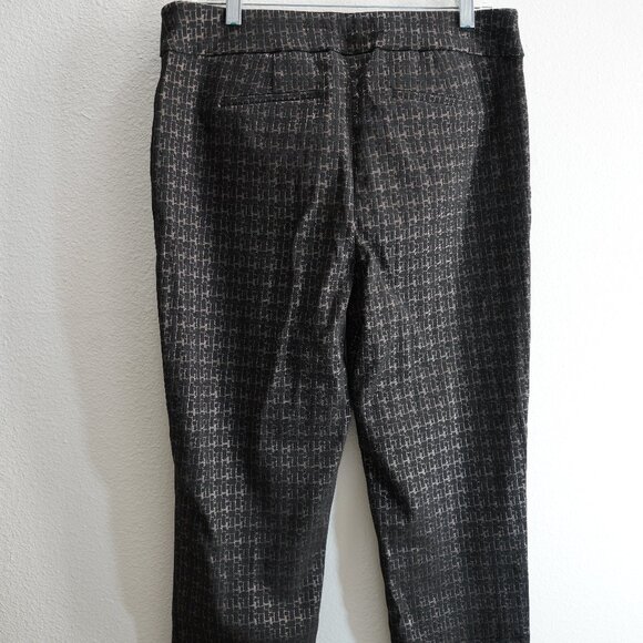 Chico’s So Slimming Brigitte Metallic Tiles Ankle Pants size 1.5 - Picture 5 of 5